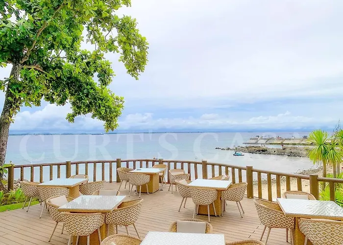 1 Bedroom With Ocean View Balcony! Pool Access Near Mactan Airport Aparthotel
